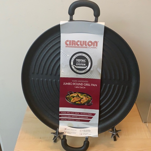 Circulon Kitchen Circulon Classic Jumbo Round 4 Grill Pan Poshmark